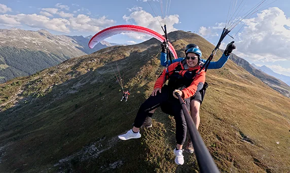 All Day Paragliding Tandemflug Davos