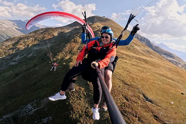Paragliding Tandem Flug für 2